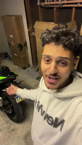 Episode 2 of modifying my Ninja 500! #n#ninjab#bikesm#motorcyclen#ninja500c#cars