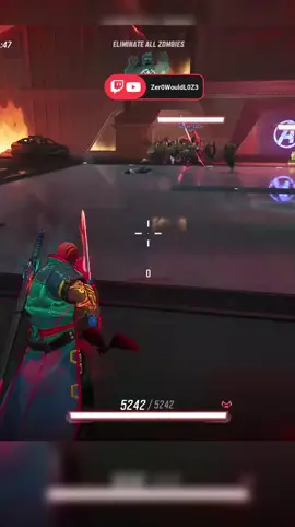 Blade is spin to win in marvel zombies 😈! Unleashing the spin of doom! #marvelzombies #blade #marvelzombie #zombiekiller #gaming #gamer #evil #doom