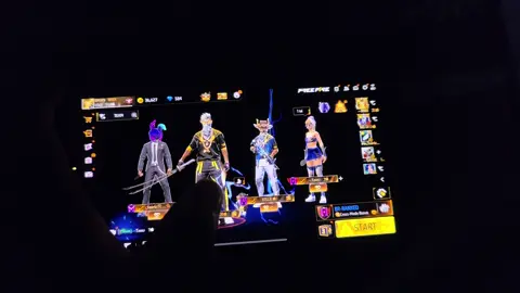 💙🖤 #foryou #freefirelover 