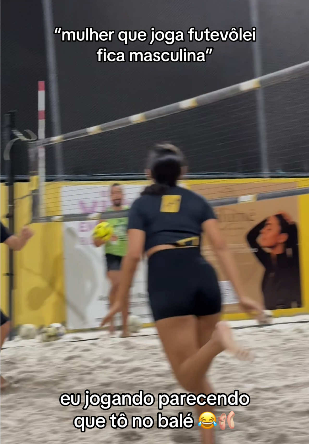 é uma mania terrível 😂 #fyp #futevolei #ftv 