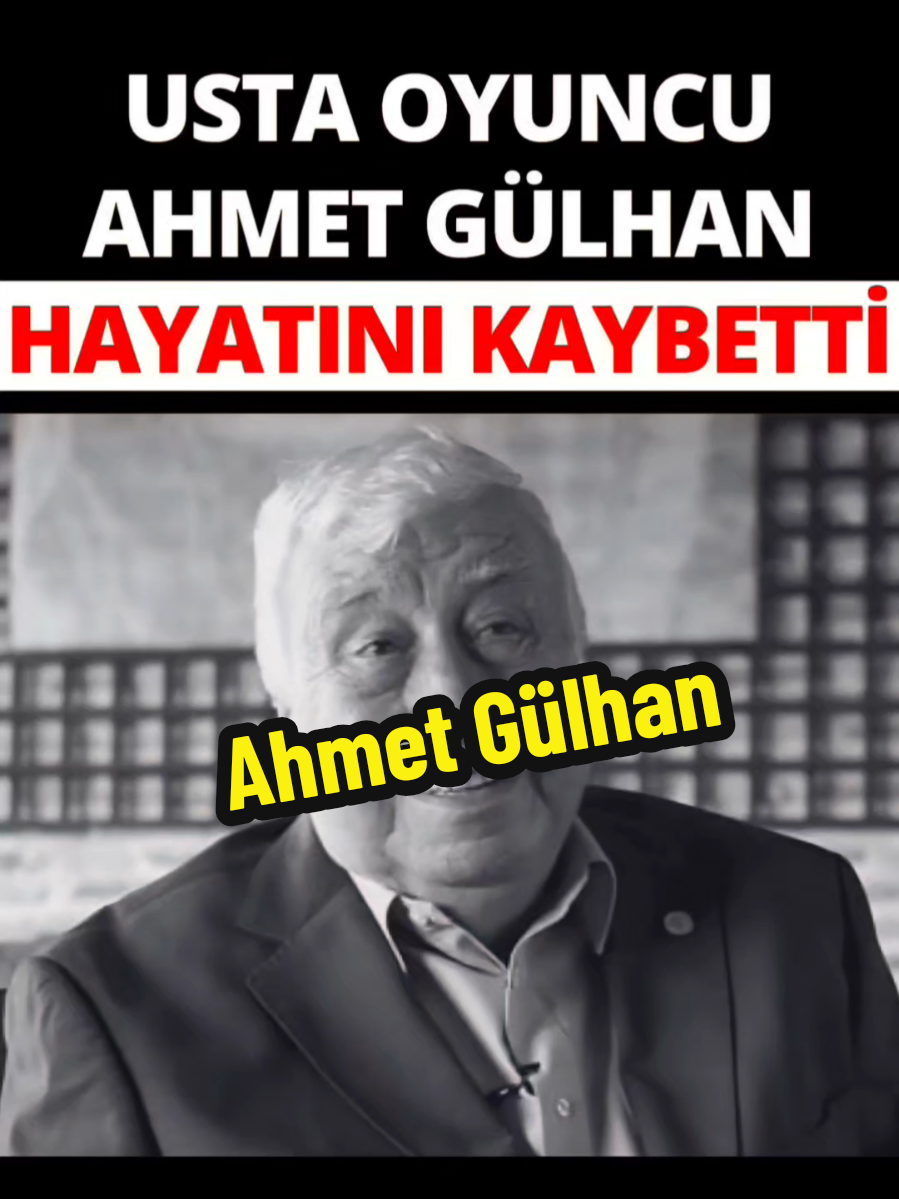 Devekuşu Kabare’nin kurucularından, “Mesela Muzaffer” ve “Şüpheli Şemsettin” gibi efsane karakterlerle hafızalara kazınan usta oyuncu Ahmet Gülhan, 85 yaşında hayatını kaybetti.  Sanatçı İstanbul'da 1967'de Haldun Taner, Metin Akpınar ve Zeki Alasya ile birlikte Devekuşu Kabare'yi, 1978'de Haldun Taner ile Tef Kabare'yi kurmuştu. Televizyon dizileri ve sinema filmlerinde de rol almış, 1980'li yıllarda TRT'de yayımlanan Şüpheli Şemsettin dizisinde canlandırdığı Şüpheli Şemsettin karakteriyle tanınmıştı.  Oyuncu ayrıca Tiyatroda mesleki örgütlenme için emek vermiş, tiyatro oyuncuları sendikası kuruluşunda rol almış; Tiyatro Oyuncuları Derneği Başkanlığı da üstlenmişti.  Ahmet Gülhan, 7 ay önce de eşi Gülümser Gülhan'ı kaybetmişti.  Ruhu Şâd Mekânı Cennet olsun 🤲❤️😔 #ahmetgülhan #oyuncu #tiyatrocu #beyazperde #sahne 