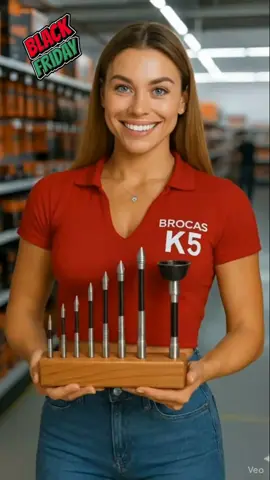 Broca K5 Resistente A Impactos e antiderrapante  #impacto #construção #trabalho #obra #casa 