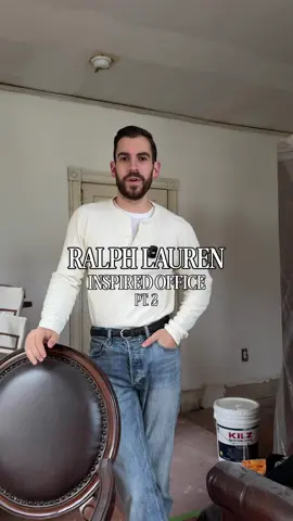 Part 2 is here! 🙌 Wait till you see the paint color and stain color I’m going with. Huge shout out to @tonesterpaints what a beautiful color! #ralphlauren #officerenovation #dreamhome #houserenovation 