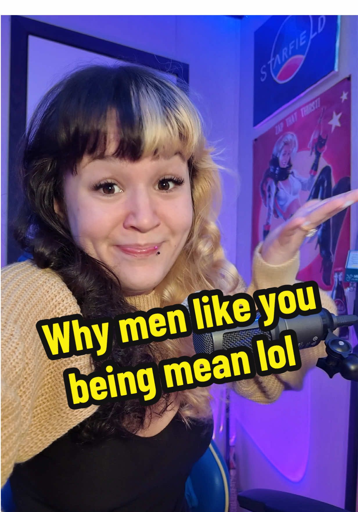 I would love to interact with people who enjoy my content. It is my goal to create a community of people who are interested in discussing the same things I think about daily. However I absolutely cannot even like or respond to men who compliment me because that creates a VERY dangerous parasocial start where they think I even appreciate their comments on my appearance, I really do not care what a guy thinks especially due to the fact I am in a happy and long relationship with a man who affords me. I do not wish to entertain any other straight men at all I just want to make content to connect with all the dolls doesn’t REALLY matter your gender just please stop falling in love with me lol 🫶🏻 let’s be normal people and have normal people convos 👍🏻 #sprinklesprinkle #divinefeminine #bigsisteradvice #forthegirls #kharrma 