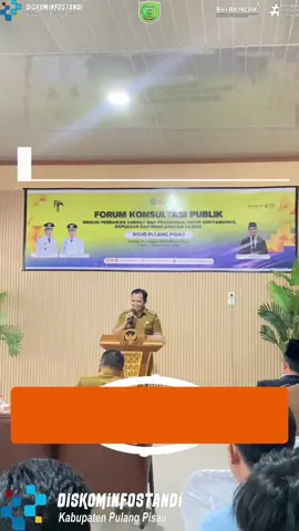 Bupati Pulang Pisau H Ahmad Rifa'i membuka Forum Konsultasi Publik dengan Tema Menuju Perbaikan Sarana dan Prasarana untuk Kenyamanan, Kepuasan dan Keselamatan Pasien, Senin(03/11/25). #pulangpisaujaya #bersamamembangunpulangpisaujaya #pemkabpulangpisau #pulangpisau #pupis #diskominfopulangpisau #kominfopulangpisau #kominfo #komdigi  #bupatipulangpisau #wakilbupatipulangpisau 