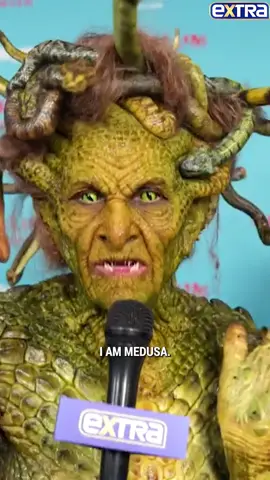 Heidi Klum’s Medusa Halloween look took 10 HOURS in hair and makeup… and 12 months for her team to create! 🐍 @heidi klum #heidiklum #halloween 