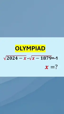 OLYMPIAD MATH 