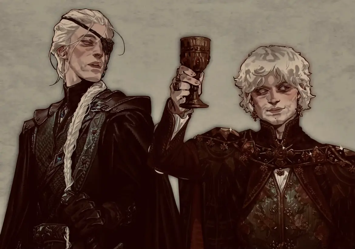 خلال هاذا الوقت أمر الملك ايجون الثاني أيضًا بترميم جب التنين وإعادة بنائة ، وكلف بنحت تماثيل ضخمه لأخوته إيموند وديرون (وفرض أن تكون أكبر من عملاق برافوس، ومغطاة بصفائح الذهب) وأجرى إلغاءً عامًا لجميع المراسم