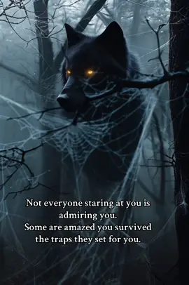 They don’t watch you because they love you— they watch because you weren’t supposed to make it this far 🐺 ⚔️  #DarkEnergy #SilentPower #UnbotheredSoul #SurvivorVibes #WatchMeRise
