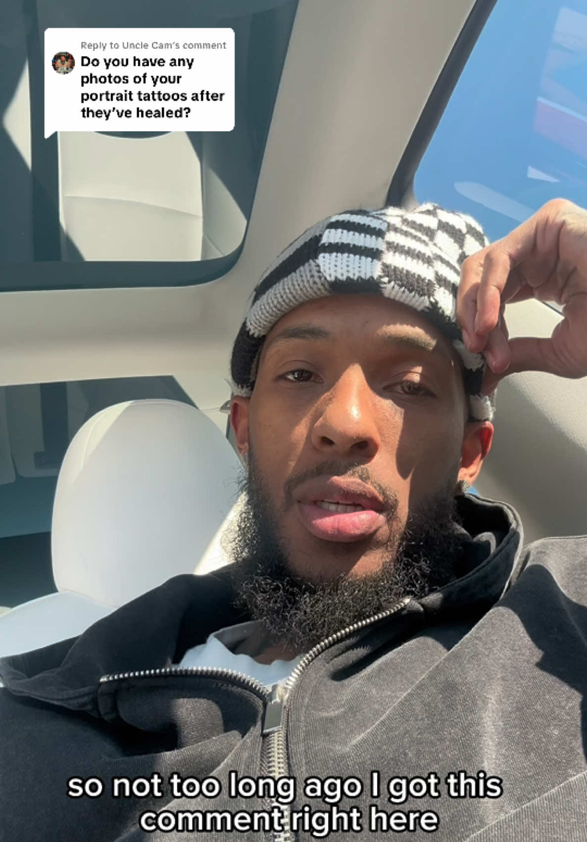 Replying to @Uncle Cam i almost forgot about your comment lol!  #portraittattoo #healedtattoos #lawrencevilletattooartist #realismtattoo 