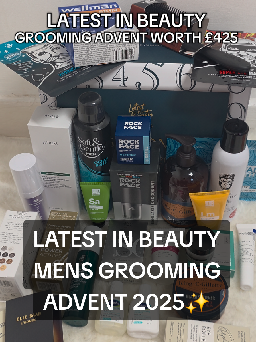 one for the men! 🙌❤️ #latestinbeauty #latestinbeautymensgroomingbox #tiktokmademebuyit #blackfriday #latestinbeautyunboxing 