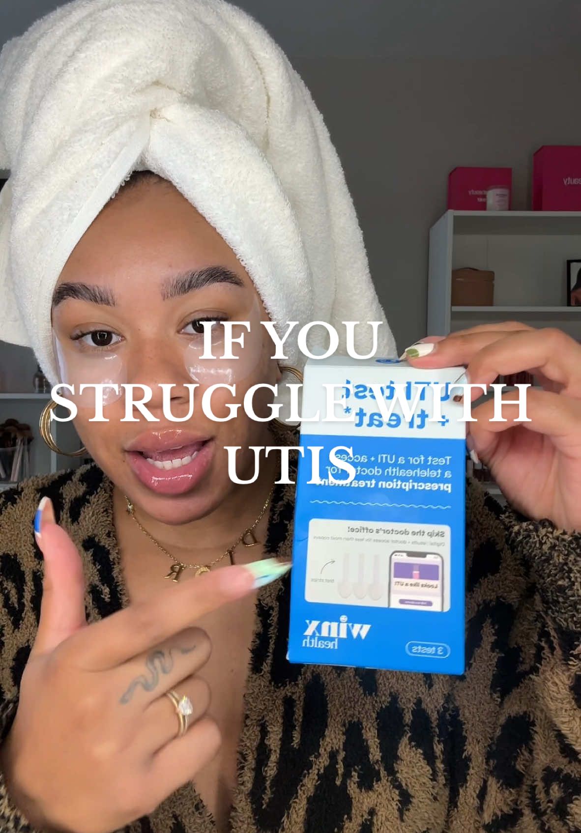 Me and UTIs went hand and HAND until @winxhealth Uti test and treat came into my life <3  50% off in BIO  #winxpartner @Winx Health #utis #bv #fyp #foryoupage #womenshealth 