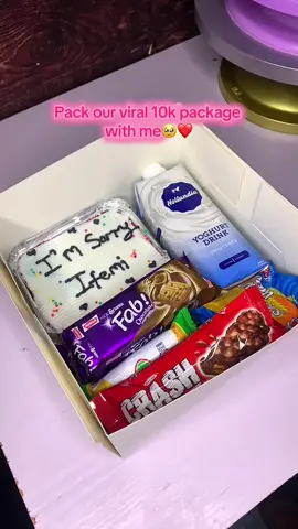 Our viral 10k package🥹❤️#cakevendorinunidelagbor#cakesinunidelagbor#10kpackge#Agborbaker#giftideas#CapCut  