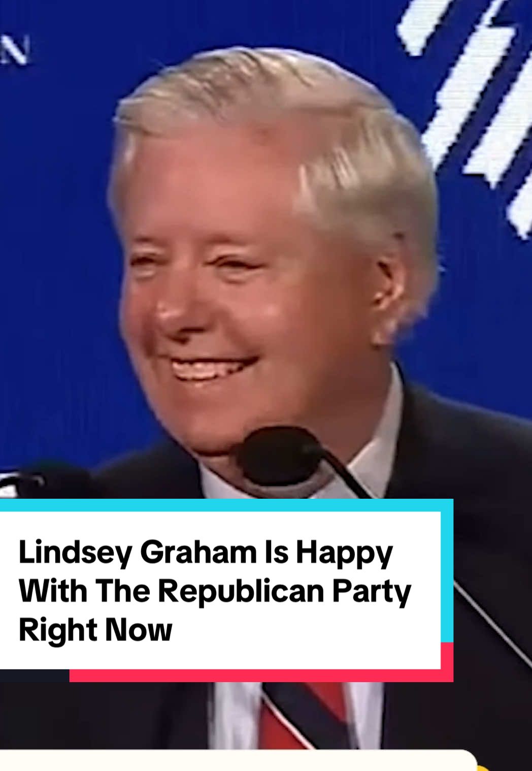 Well at least he's in the 