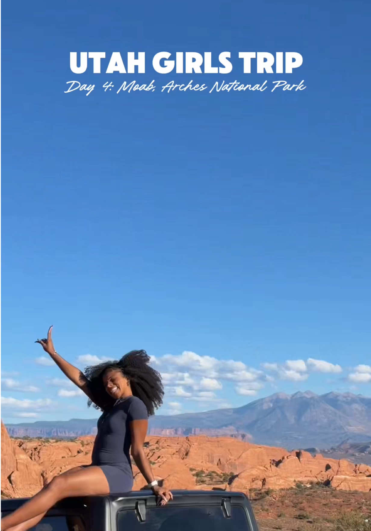 Day 4 in Utah quite literally blew me away 😭🤯  📍Arches National Park, Moab #utahtravel #blacktravelfeed 