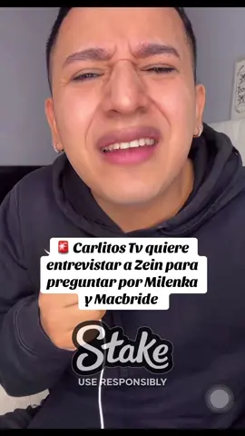 Carlitos Tv quiere entrevistar a Zein para preguntar sobre Milenka y Macbride #parati #fyp #viral #milenka #peru🇵🇪 