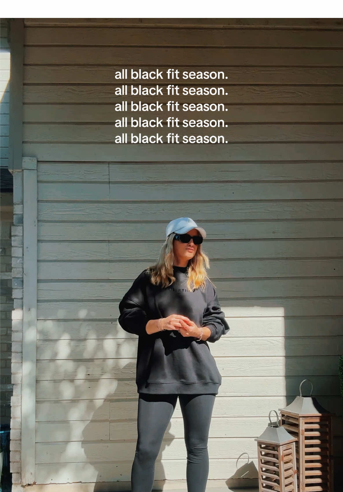 Find me in my @Fabletics every day! #fableticspartner #moveinfabletics #myfabletics #allblack #allblackfit 