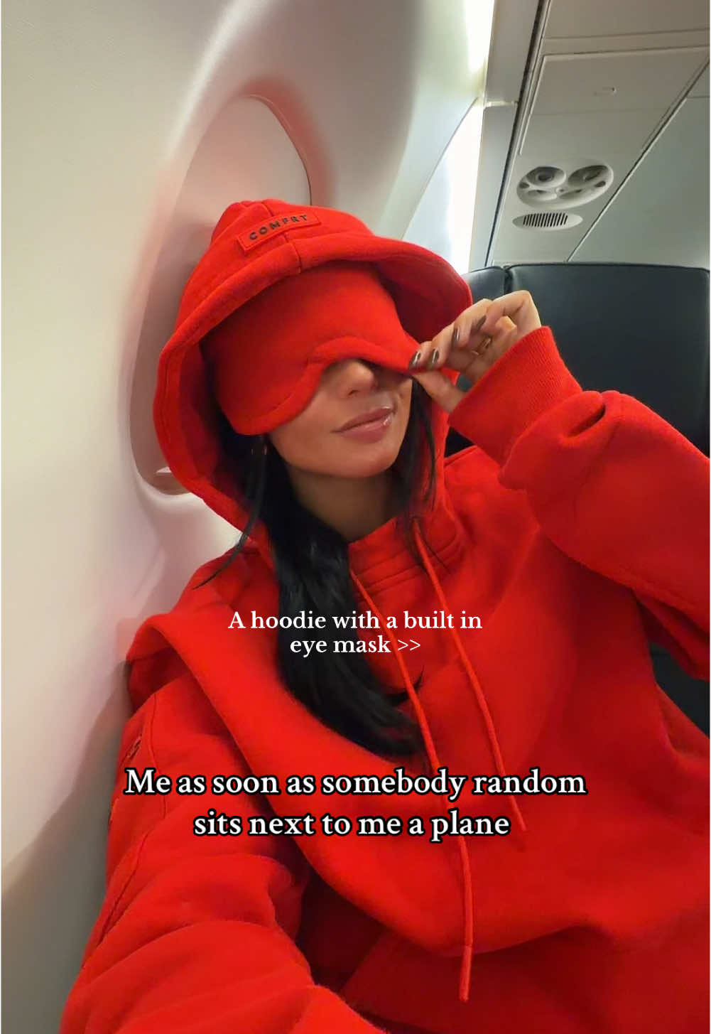 Best plane sleep of my life @Comfrt 