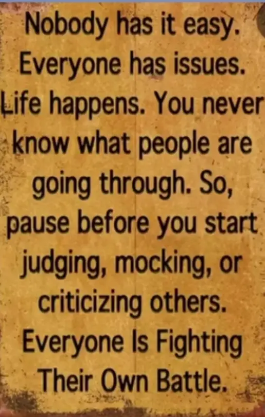 #NobodyHadItEasy #KeepPushing #StayStrong #HardTimesBuildLegends #StruggleMadeMe 