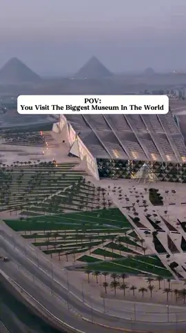 A new icon has risen beside the Pyramids. The Grand Egyptian Museum — the largest archaeological museum on Earth — officially opened on November 1, 2025. Home to 100,000+ ancient artifacts, including the full treasure collection of Tutankhamun displayed together for the first time ever. If you love history… this is the closest you’ll get to ancient Egypt reborn. 🇪🇬✨ #GrandEgyptianMuseum #GEM #VisitEgypt #Giza #PyramidsOfGiza    