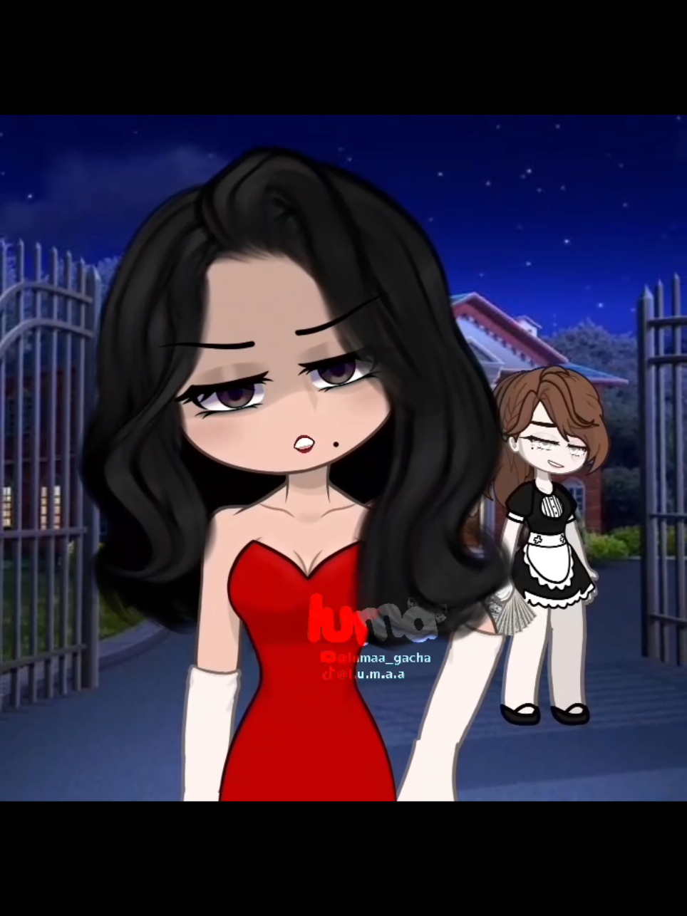 Repost because TikTok muted the video #gacha #gachalife #gachaclub #animation #foryou 