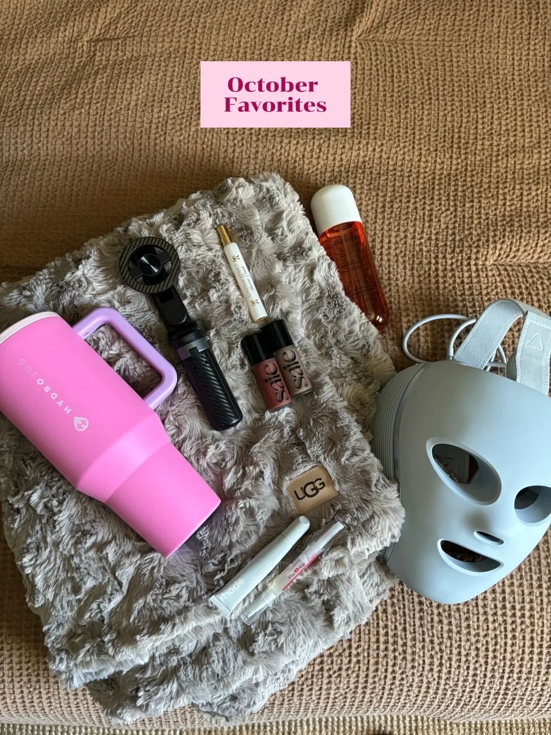 @UGG® @HYDROJUG @Shark Beauty @philosophy @LoveShackFancy @Saie @rhode skin @Ersa Nails @NailCareHQ by Bliss Kiss #monthlyfavorites #recommendations #SelfCare #beauty #makeup 
