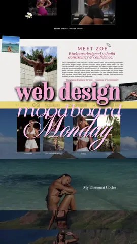 moodboard monday: web design, it's giving ✨whimsecal✨ web design 🧚🦄🐉💋✨🪩💖🐆  #webdesign #webdesigner #showitdesigner #moodboardmonday #moodboard 