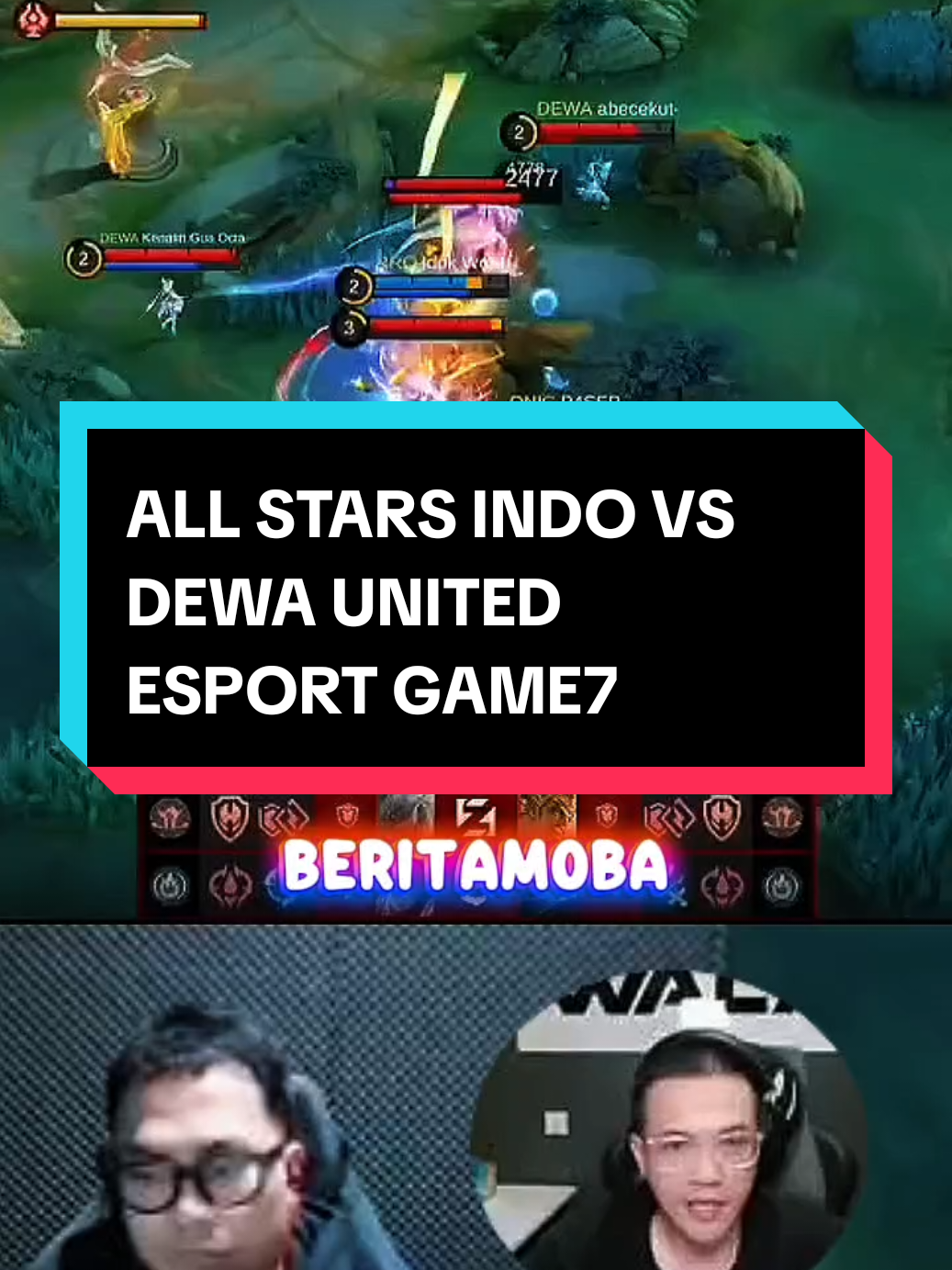 ALL STARS INDO VS DEWA UNITED ESPORT GAME7#stm #MLBB 