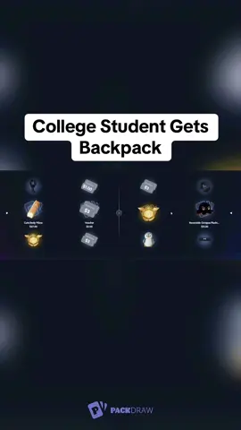 College Student Gets Backpack