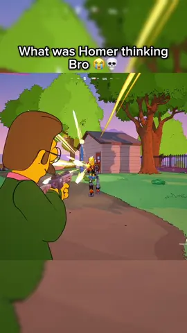 WHAT IS HOMER SIMPSON DOING BRO 😭 #fortnite #fortniteclips #fortnitememes #fyp 