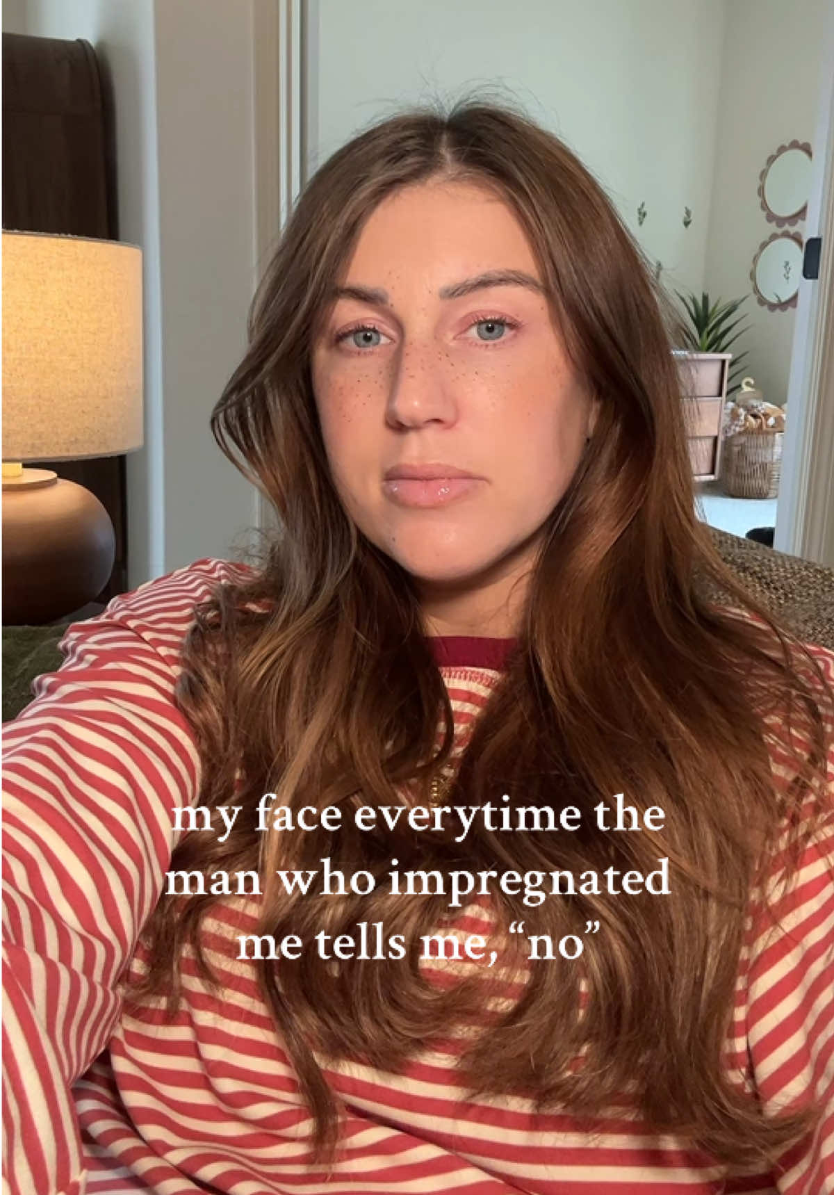 not round here partna, not round here 🙅‍♀️ also the person who impregnated me is my husband so it doesn’t get twisted #pregnant #pregnantlife #firsttimemom #husbandwife 