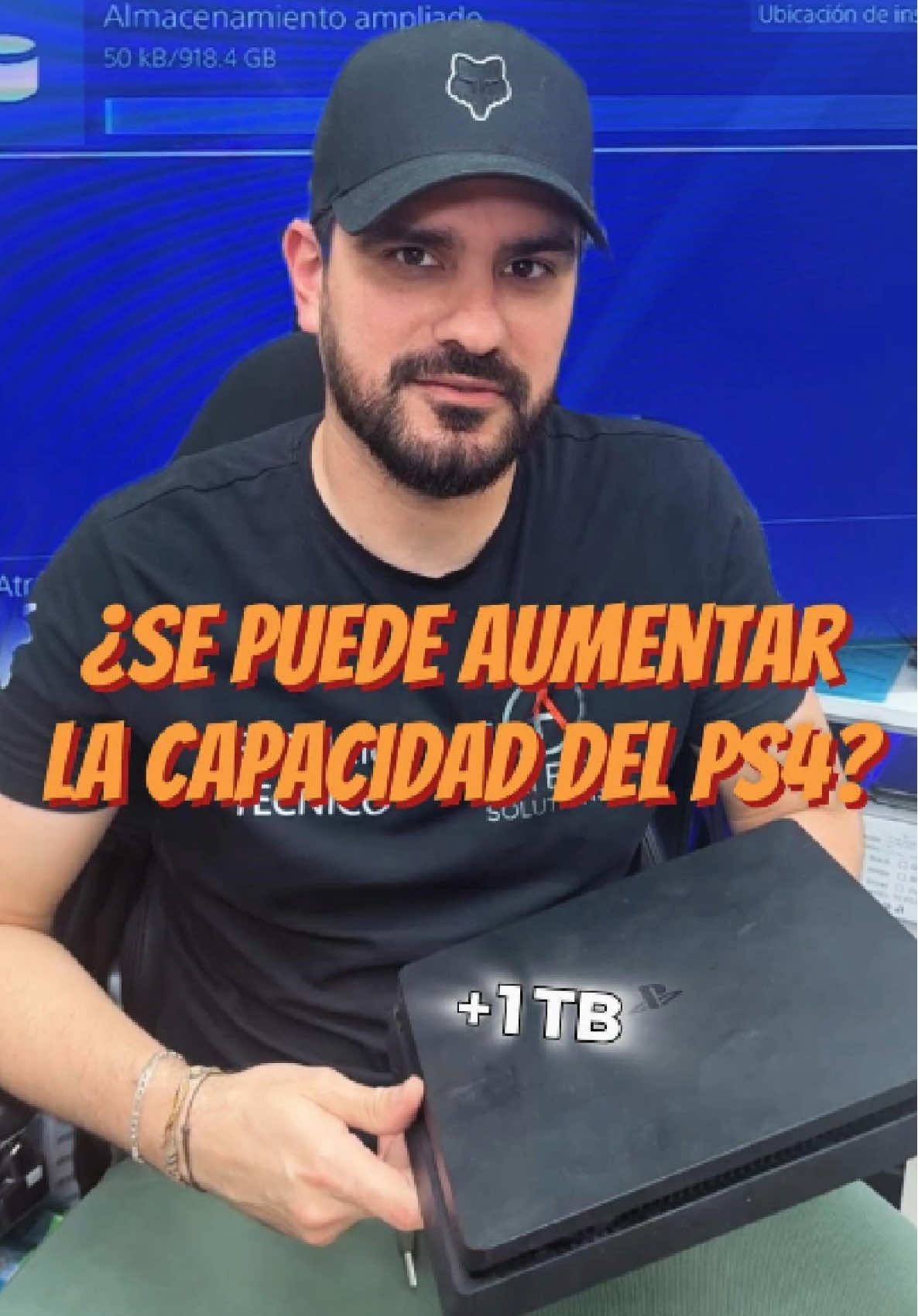 💾 ¿Se puede ampliar la PS4 Fat? Sí, y te explico cómo 👇 Tienes dos opciones: 1️⃣ Conectar un disco externo por USB, rápido y sin abrir la consola. 2️⃣ Cambiar el disco interno por uno de mayor capacidad o SSD, para que todo cargue más rápido ⚡ #ps4 #playstation #gamer #paratiiiiiiiiiiiiiiiiiiiiiiiiiiiiiii #consolas 