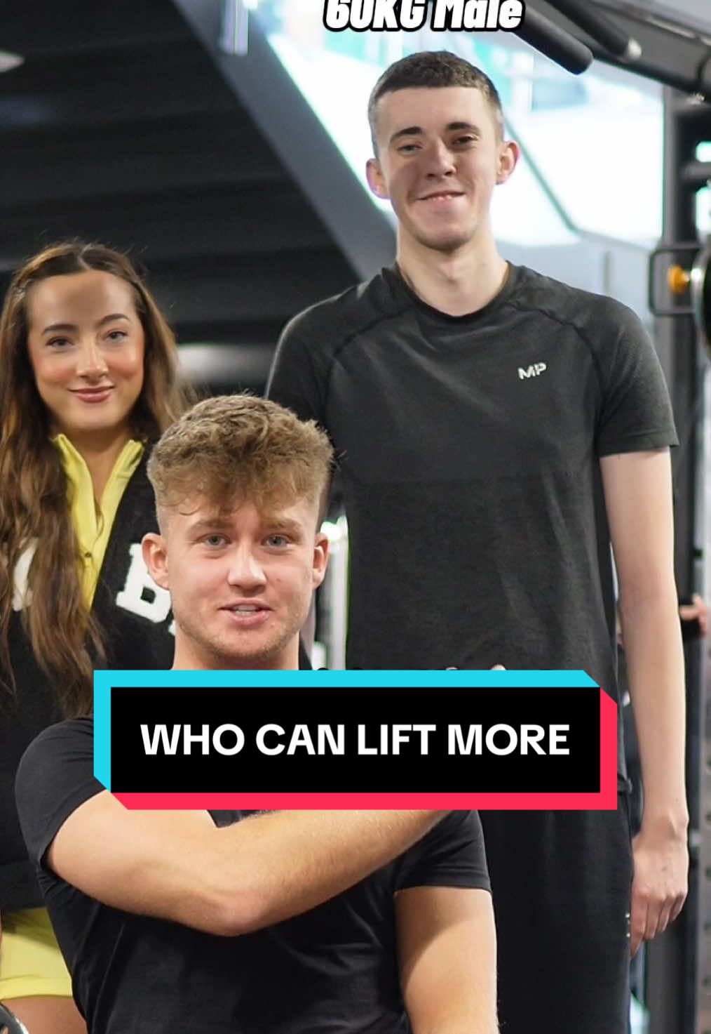 Can a 60kg male lift more than a 60kg female @JacksFit @Bymiamendes #GymTok #fyp #viral #georgep 