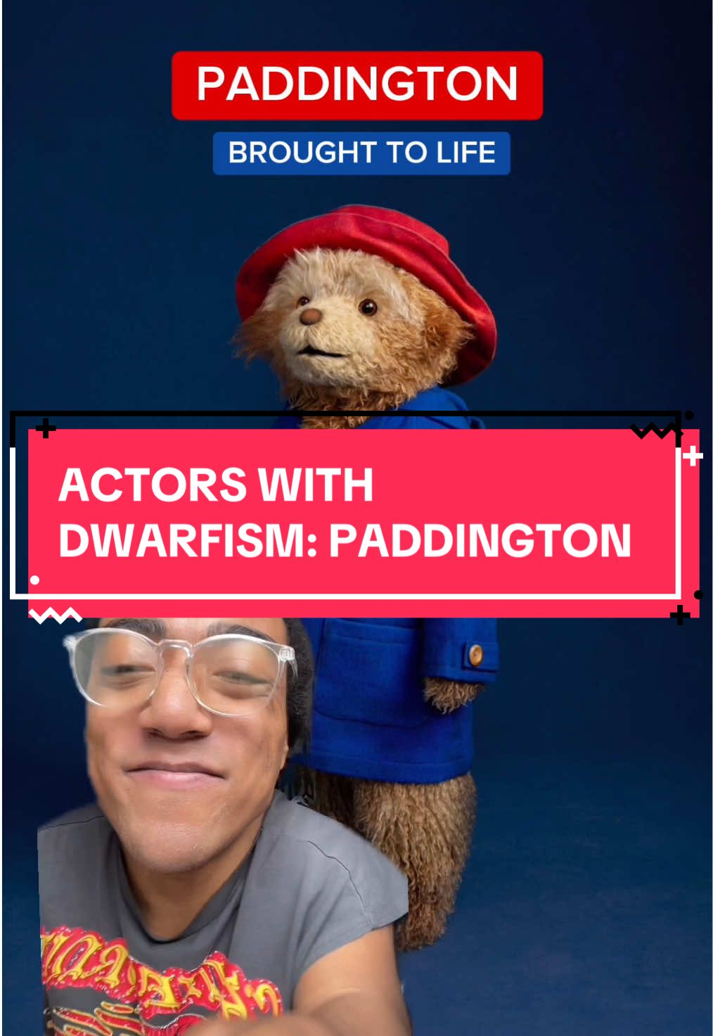 I love you Paddington 🧸🥪 What a joy it is to see two South Asian actors leading a show on the West End. While Arti helps bring Paddington to life on stage, James Hameed voices the character off-stage.  I always say how diverse the dwarfism community is, and how long we’ve been a part of theatre history. It’s a joy to see these two aspects of the dwarfism community merge to bring to life such a touching character. A character who leads with love and champions community! ❤️  congratulations to all involved. I hope this video taught you something new about actors with dwarfism, and hollywood history. And if you happen to see the show, give an extra loud round of applause on my behalf pls! 🎥🎞️