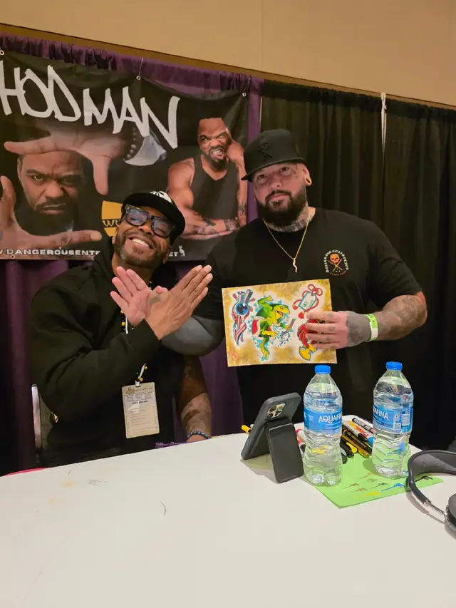 was a pleasure meeting the homie#fypシ #methodman#miamilife 