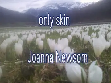 only skin - Joanna Newsom  #music #😹 #aestheticvibes 