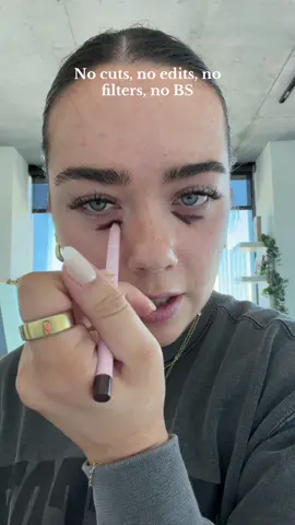 LIKE HELLOOOOOOO @tarte cosmetics #tartecosmetics #undereyebags #tarteholidaychallenge #makeup #colorcorrection 