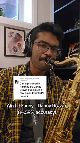 Replying to @grinch_man0 #saxophone #dannybrown #jpegmafia #deathgrips #cover 