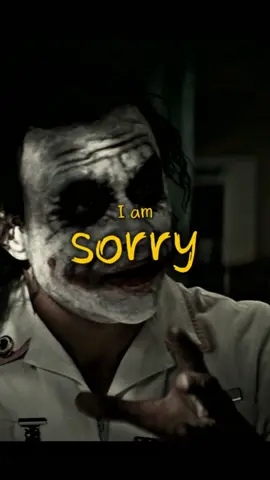 I am sorry... #joker #jokerquotes #lifelessons #quotesthathithard #fyp 