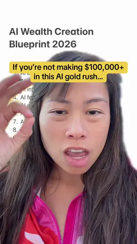 Comment “Sabrina” to get my FREE AI Wealth Creation Blueprint 2026. The purpose is to help you choose 1 path to start with; the reality is any these paths can be monetized successfully and to much higher numbers than you realize is possible. But the main thing that separates folks who succeed with this AI wealth creation blueprint - sticking to 1 path for a consistently long time (ate least 1 year). - best AI wealth creation blueprint for beginners in 2026? - what is the easiest ways for beginners to start making money with AI? - simple and easy AI wealth creation blueprint for non-technical beginners?  #ai #wealthcreation #makemoneyonline #artificialintelligence #sabrinaramonov 