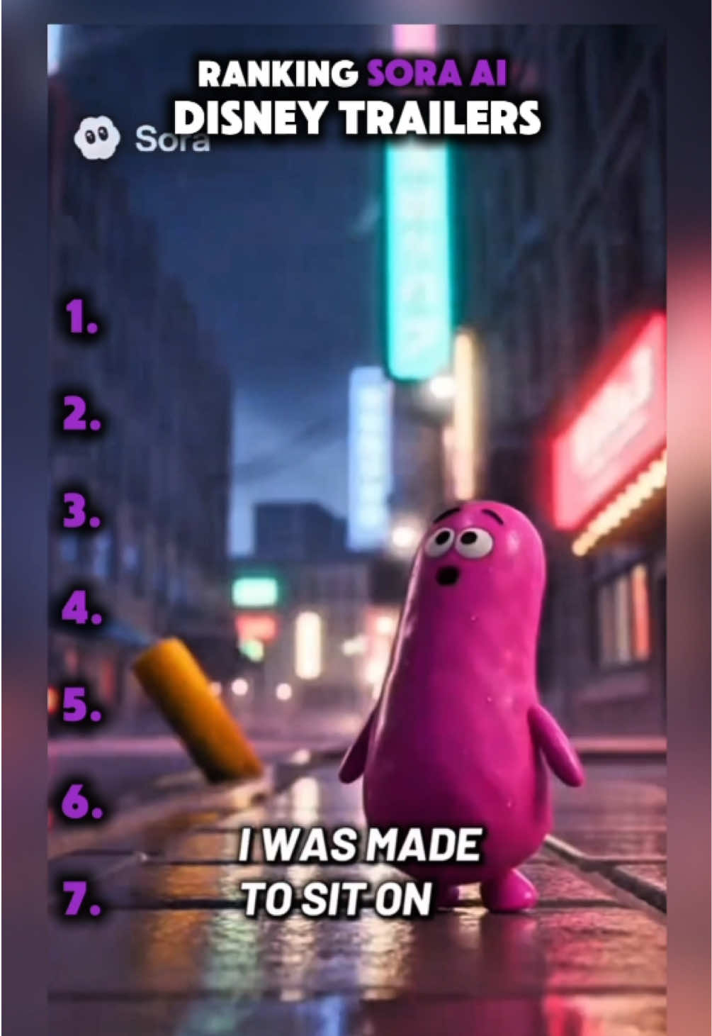TOP 7 SORA MOVIE TRAILERS #sora #ai #top7 #disney #fyp 
