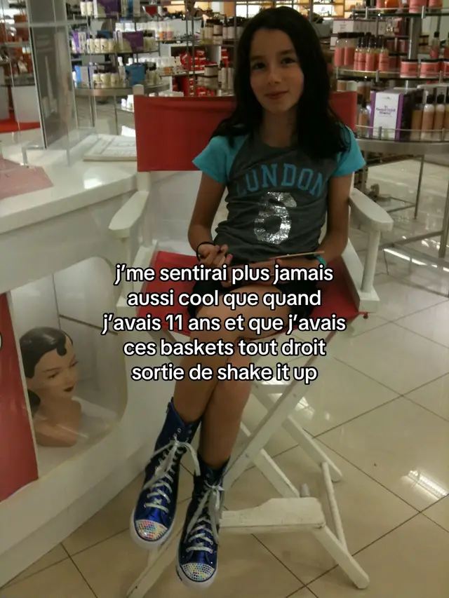 c’était toute ma personnalité ces chaussures 