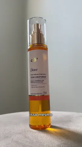Uma pele macia e sem manchas? Vem conhecer o novo Óleo Sérum Corporal - Tom uniforme ✨ @dovebrasil #MeuSkincareÉDove 