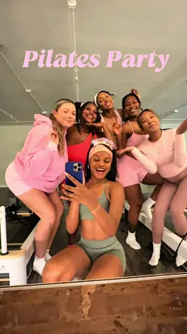 Celebrate, stretch & center ✨ My birthday pilates party was all about core strength, fun vibes, and good company join me on the mat and let’s get ready to glow! #PilatesBirthdayParty @70flowpilates  #PilatesParty #BirthdayWorkout #CoreAndCelebrate #PilatesLifestyle 