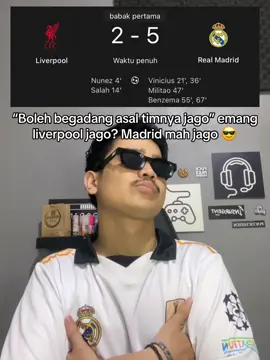 Jangan begadang dok, soalnya liverpool ga jago 😜 @Tirtaaaaaa  #realmadrid #liverpool #ucl #championsleague 