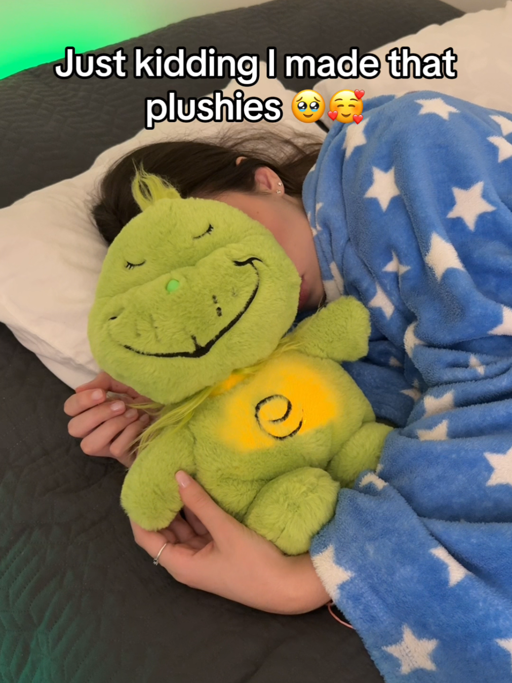 Who wants this plushie? 🥹💚 #grinch #grinchmas #christmas #plushies #grumpy 