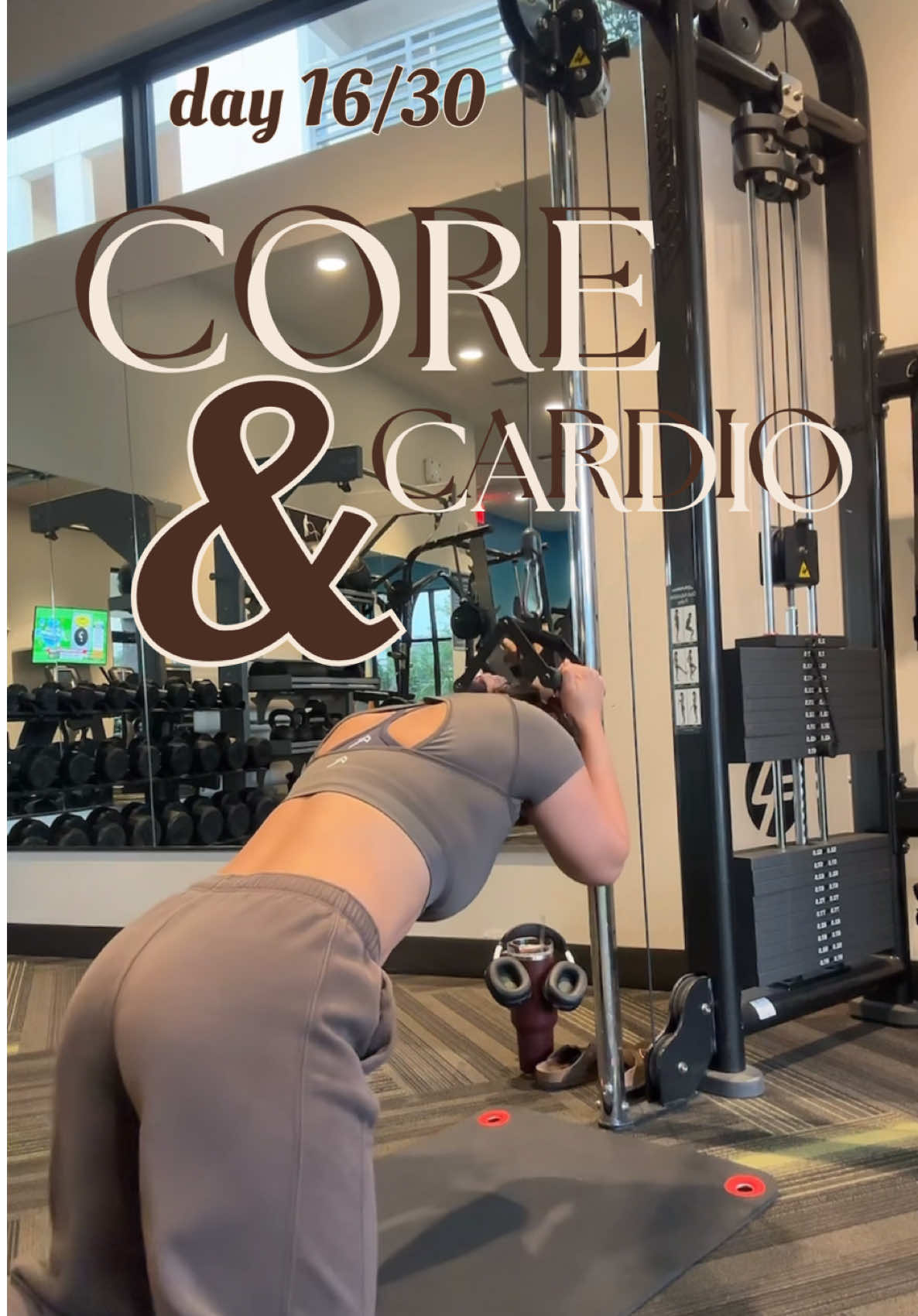 It’s not about perfection, it’s about effort. 💪🏾Day 16/30 waking up at 5:00 am to hit the gym  Core and Cadio day LETSSSS GOOOO!!  @Alani Nutrition @Oner Active @Stanley Brand @DR.DENT - shop #30daychallenge #gymmotivation #GymTok #musclemommy #arizonacheck 