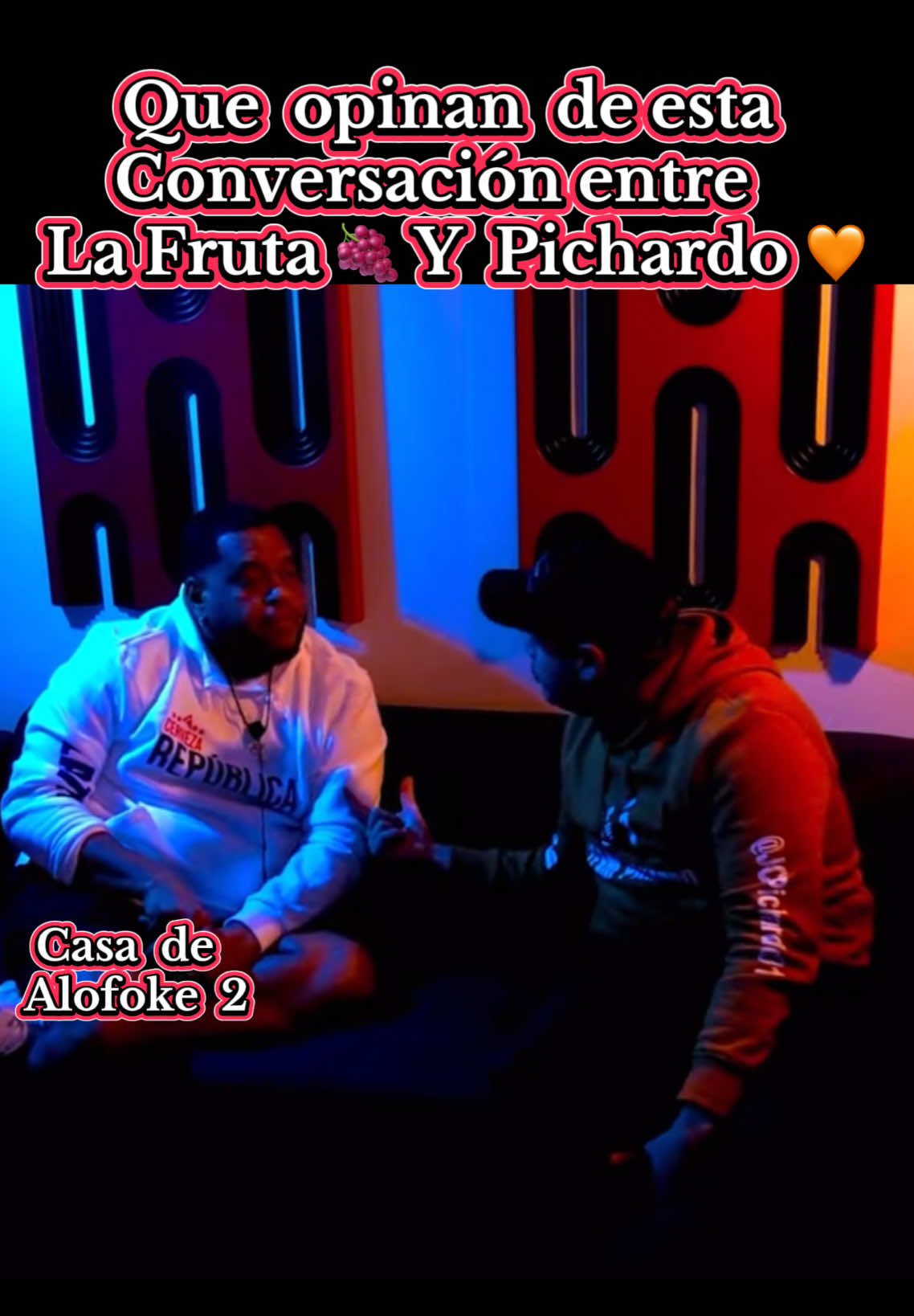 La Fruta 🍇  o Pichardo 🧡 #casadealofoke2#realityshow#casadealofoke#pichardo#lafruta 