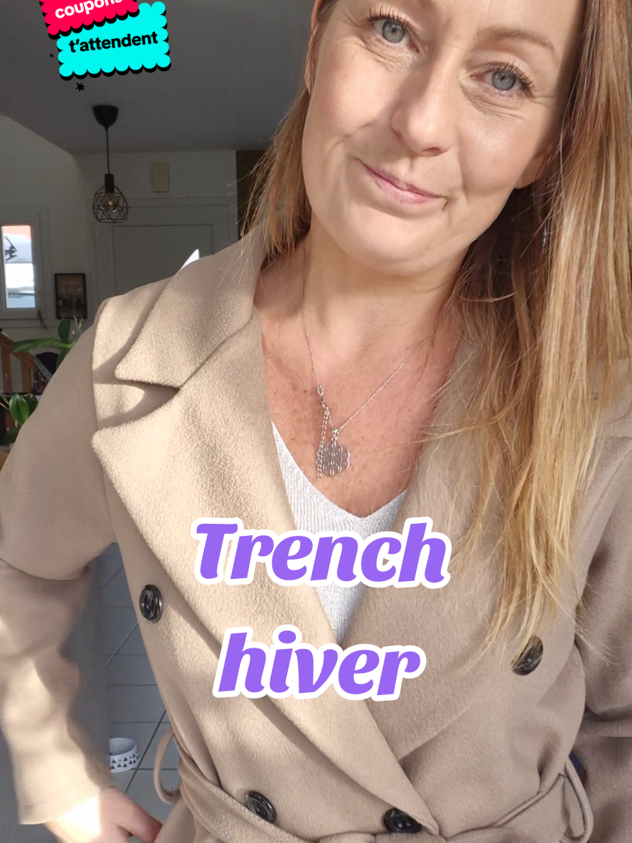 #trench #manteau #hiver #tendance #offrespourtoi 
