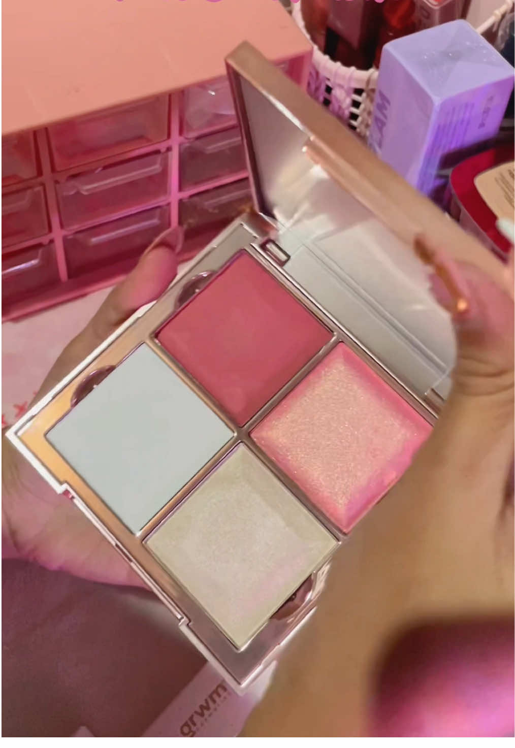 LOVE IT SO MUCHHHH @GRWM Cosmetics 🤩💗💐